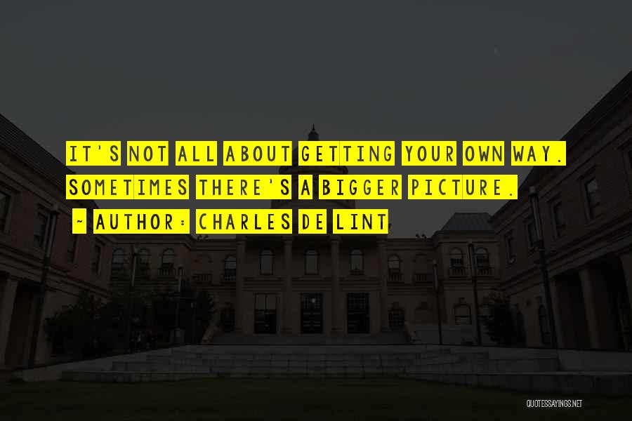 Getting Over You Picture Quotes By Charles De Lint