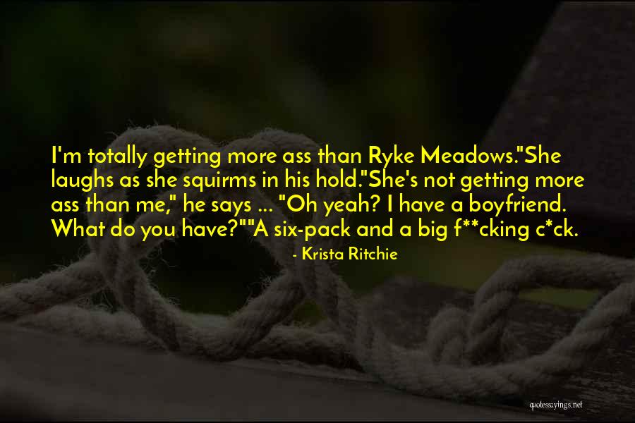 Getting Over Your Boyfriend Quotes By Krista Ritchie