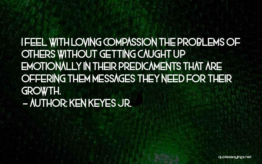 Getting Over Your Problems Quotes By Ken Keyes Jr.