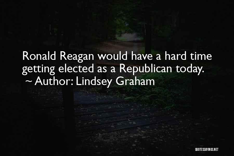 Getting Past Hard Times Quotes By Lindsey Graham