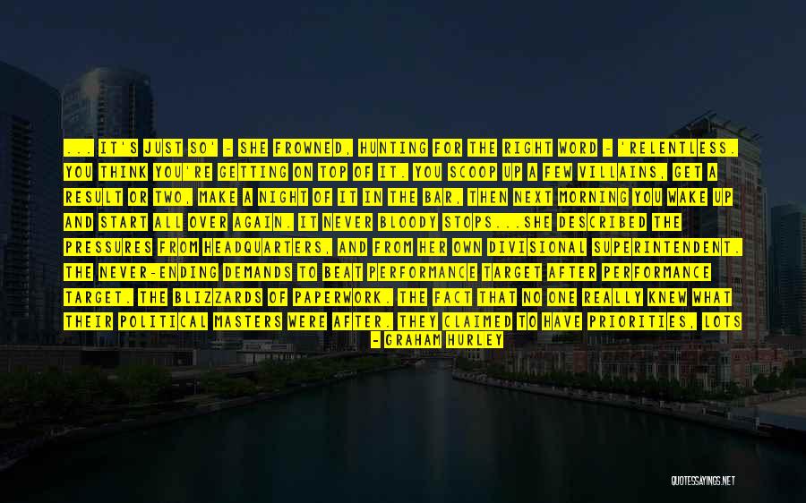 Getting Priorities Right Quotes By Graham Hurley Getting Priorities Right Quotes By Graham Hurley