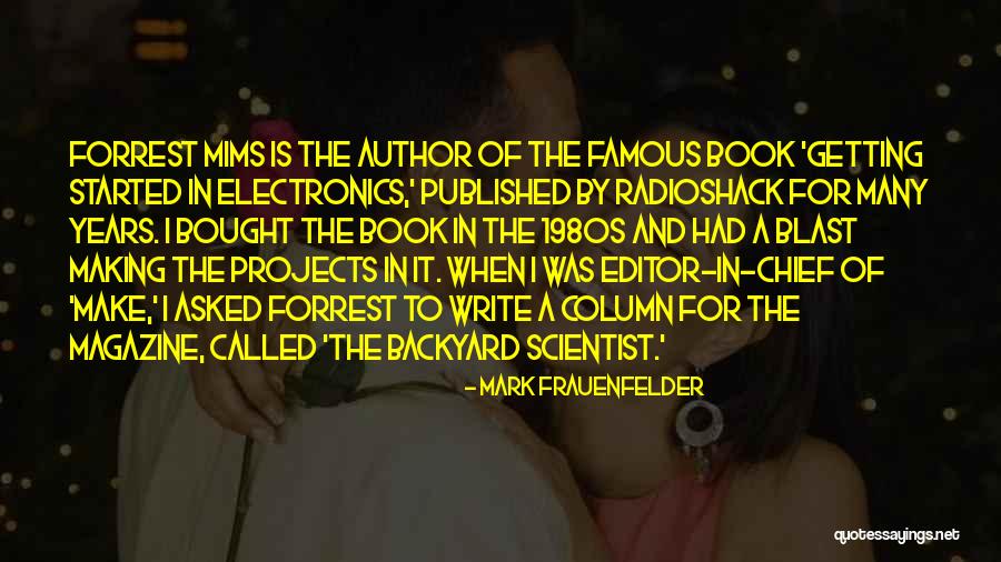 Getting Published Quotes By Mark Frauenfelder Getting Published Quotes By Mark Frauenfelder
