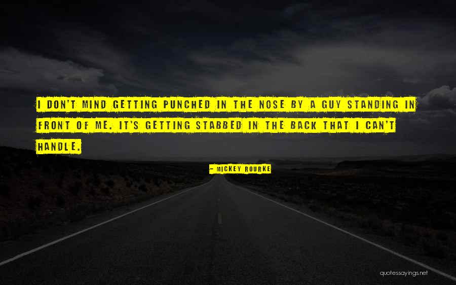 Getting Punched Quotes By Mickey Rourke Getting Punched Quotes By Mickey Rourke