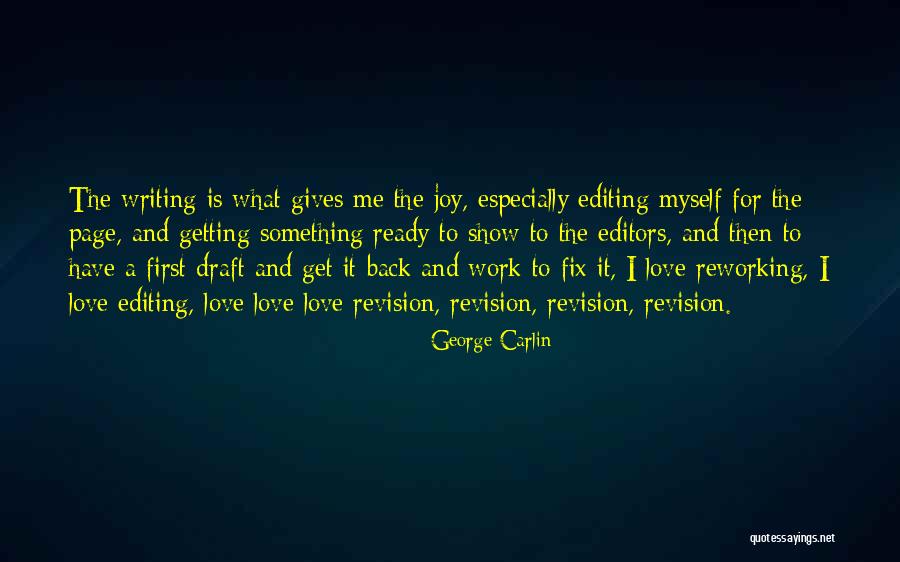 Getting Ready For Work Quotes By George Carlin Getting Ready For Work Quotes By George Carlin
