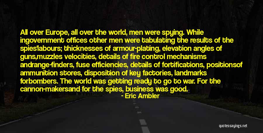 Getting Ready Quotes By Eric Ambler Getting Ready Quotes By Eric Ambler