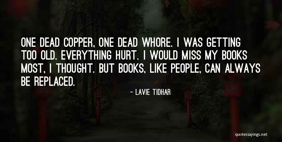 Getting Replaced Quotes By Lavie Tidhar