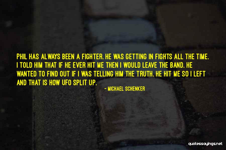 Getting The Truth Out Quotes By Michael Schenker