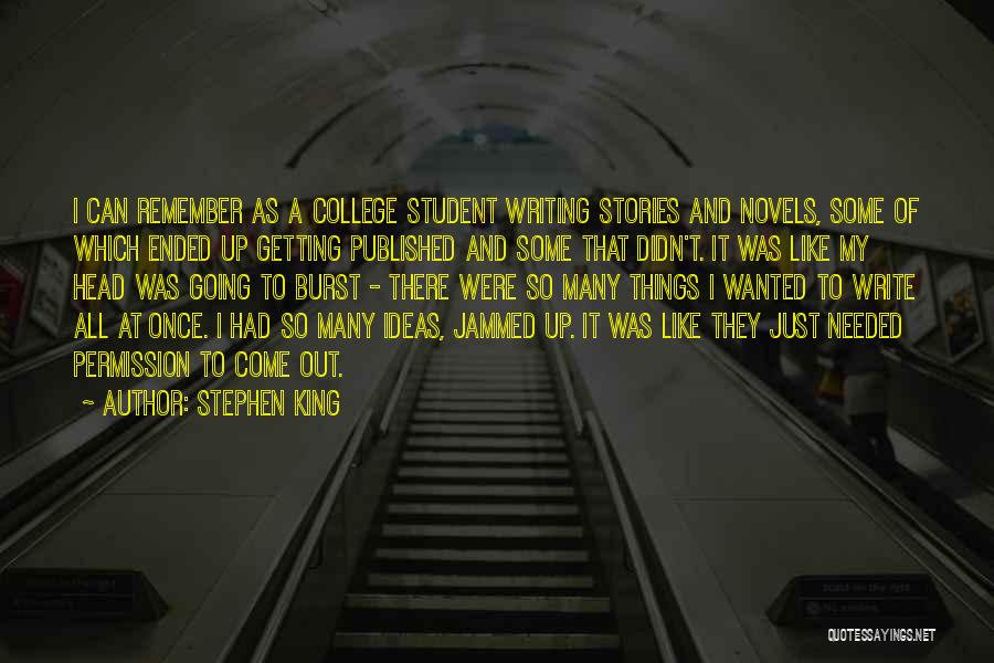 Getting There Quotes By Stephen King