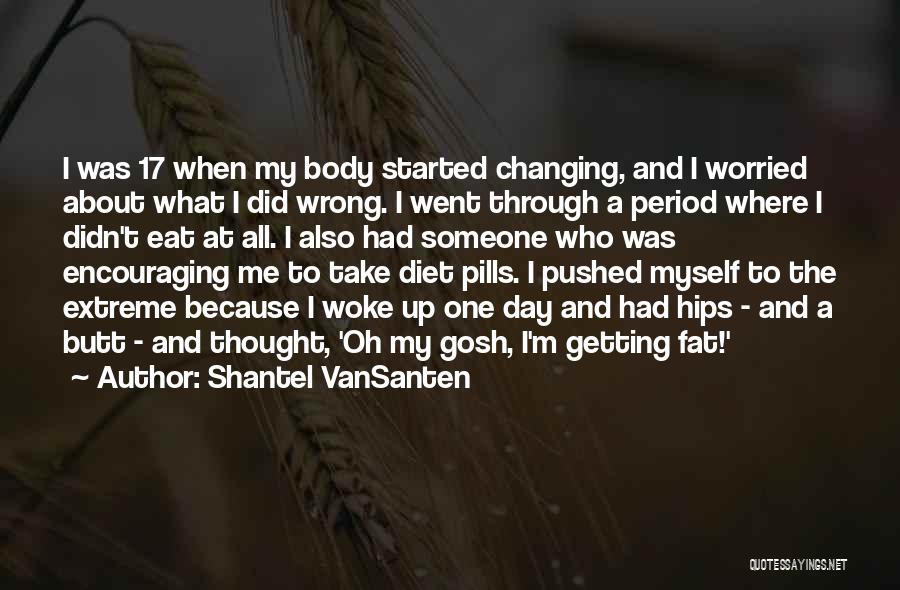 Getting Through The Day Quotes By Shantel VanSanten