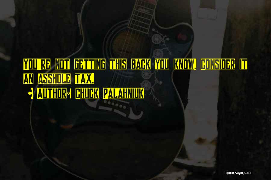 Getting To Know U Quotes By Chuck Palahniuk
