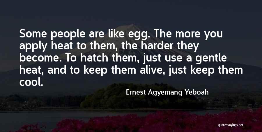 Getting To Know You Quotes By Ernest Agyemang Yeboah