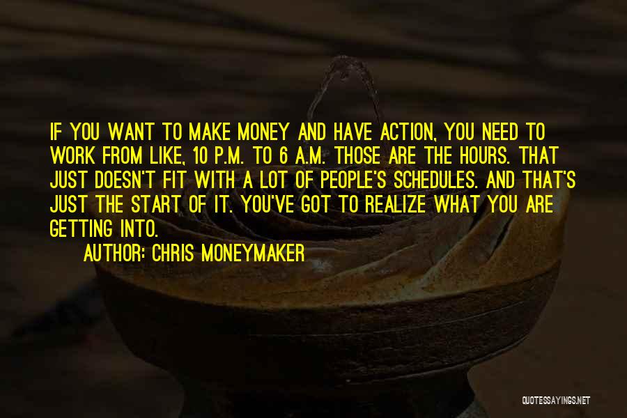 Getting To The Money Quotes By Chris Moneymaker