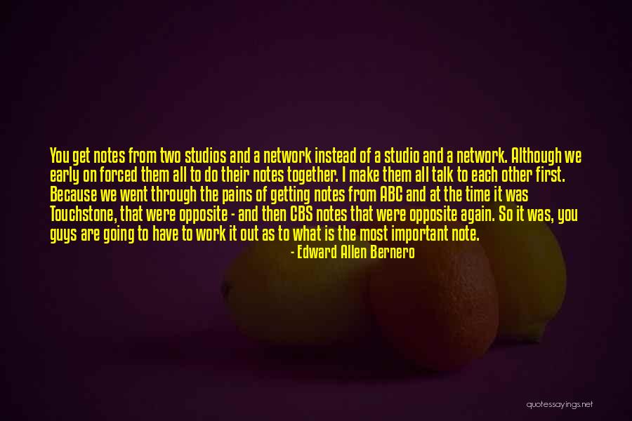 Getting Up Early For Work Quotes By Edward Allen Bernero Getting Up Early For Work Quotes By Edward Allen Bernero