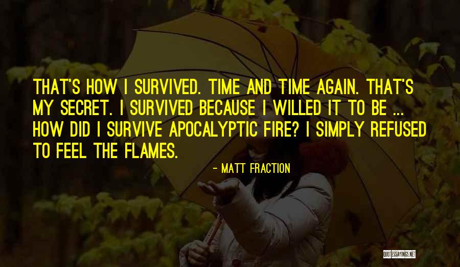 Getting Upset Easily Quotes By Matt Fraction Getting Upset Easily Quotes By Matt Fraction