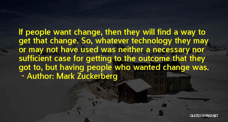 Getting Used To Change Quotes By Mark Zuckerberg