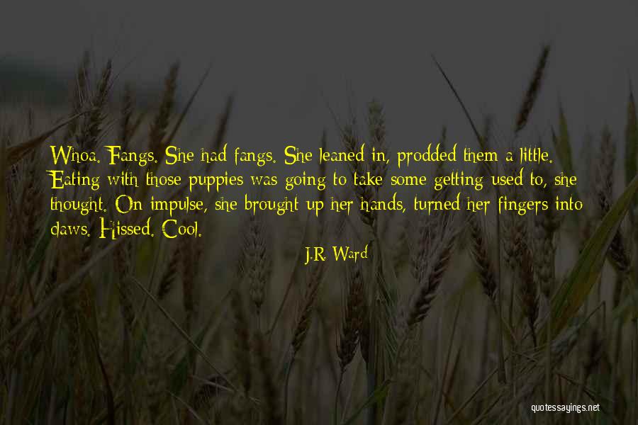 Getting Used To Quotes By J.R. Ward Getting Used To Quotes By J.R. Ward