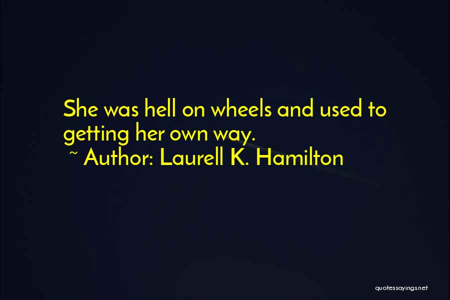 Getting Used To Quotes By Laurell K. Hamilton