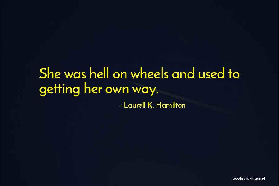 Getting Used To Quotes By Laurell K. Hamilton