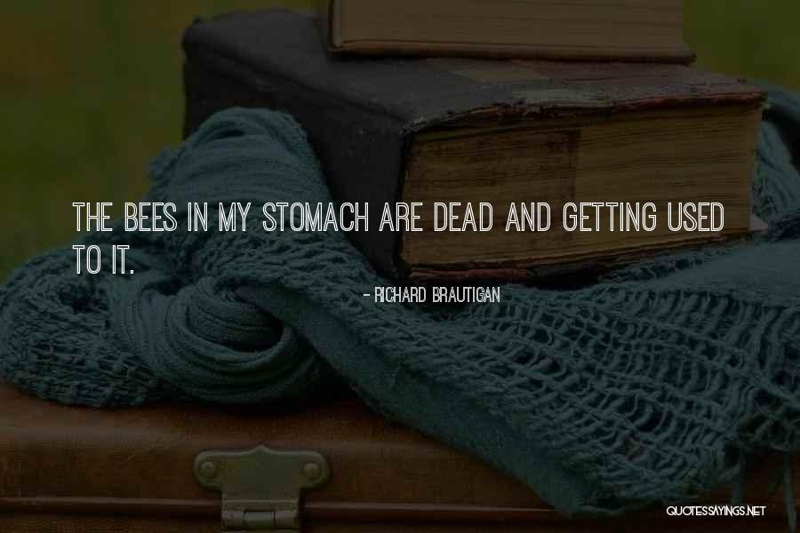 Getting Used To Quotes By Richard Brautigan Getting Used To Quotes By Richard Brautigan