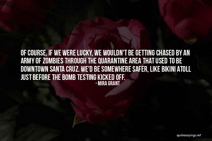 Getting Used To Somebody Quotes By Mira Grant Getting Used To Somebody Quotes By Mira Grant