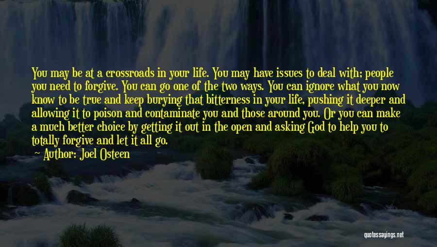 Getting What You Need Quotes By Joel Osteen