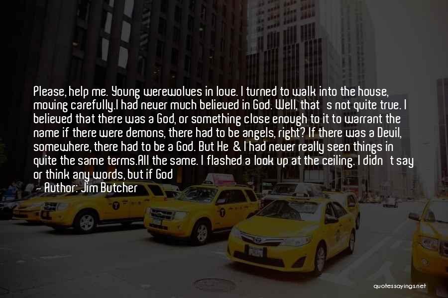 Getting What You Want In Love Quotes By Jim Butcher