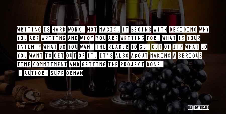 Getting What You Want Quotes By Suze Orman
