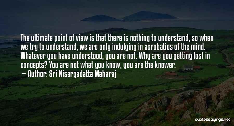 Getting Wisdom Quotes By Sri Nisargadatta Maharaj