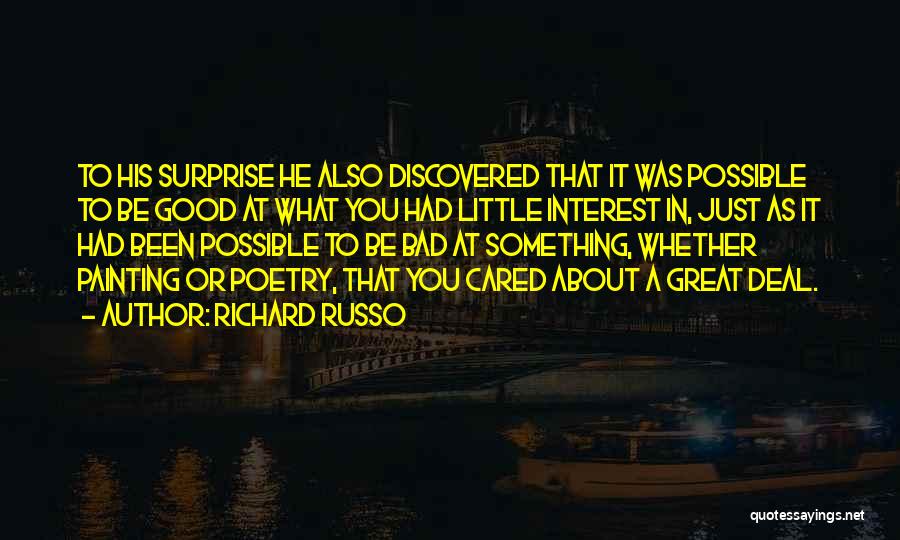 Gevalt Translation Quotes By Richard Russo