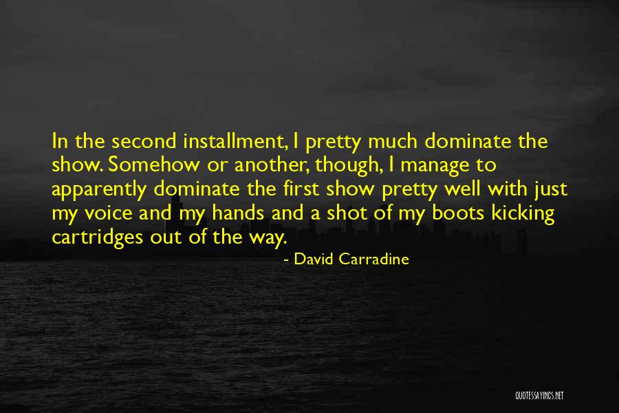 Gewandhaus Leipzig Quotes By David Carradine Gewandhaus Leipzig Quotes By David Carradine