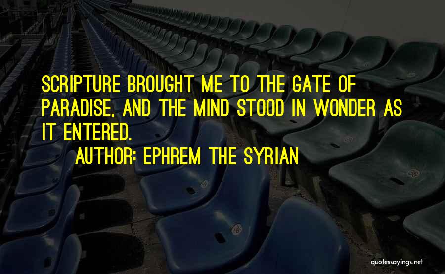 Geyman Dental Quotes By Ephrem The Syrian