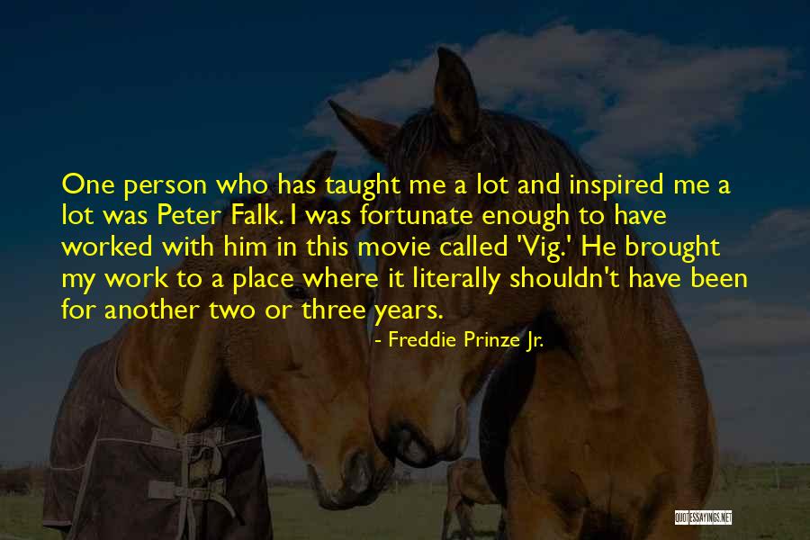 Gezahegn German Quotes By Freddie Prinze Jr. Gezahegn German Quotes By Freddie Prinze Jr.