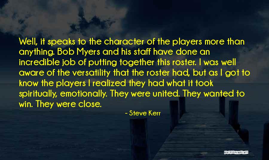 Ghafir Qurashi Quotes By Steve Kerr Ghafir Qurashi Quotes By Steve Kerr