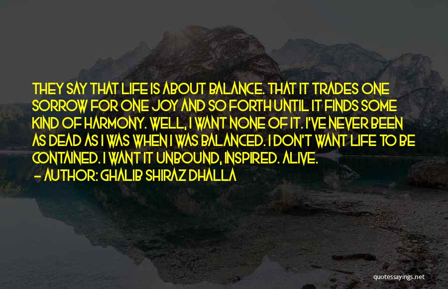 Ghalib Shiraz Dhalla Quotes 844737