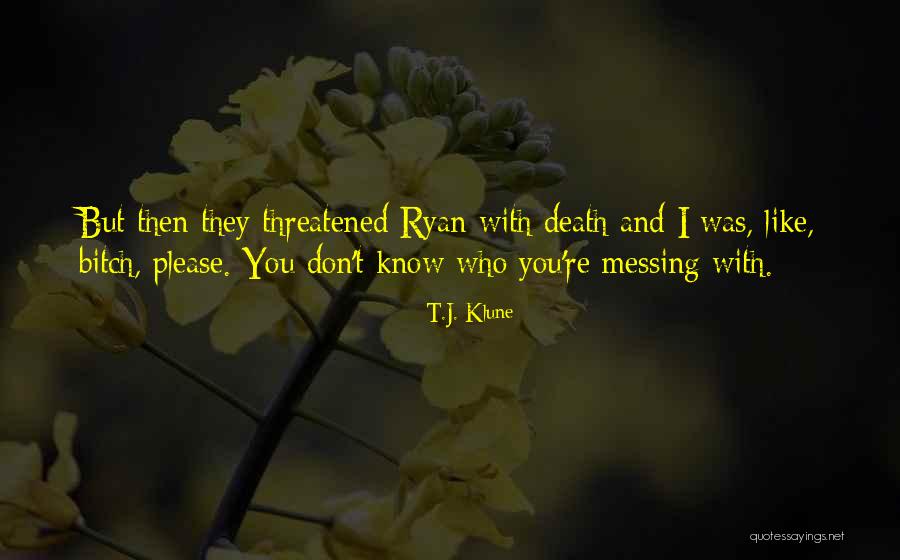 Ghanem Ghanem Quotes By T.J. Klune Ghanem Ghanem Quotes By T.J. Klune