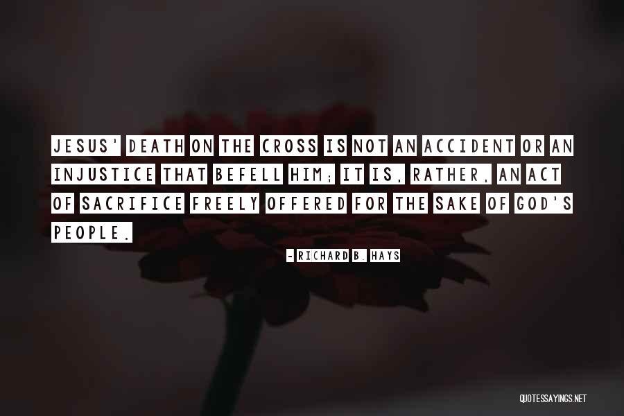 Ghazali Institute Quotes By Richard B. Hays Ghazali Institute Quotes By Richard B. Hays