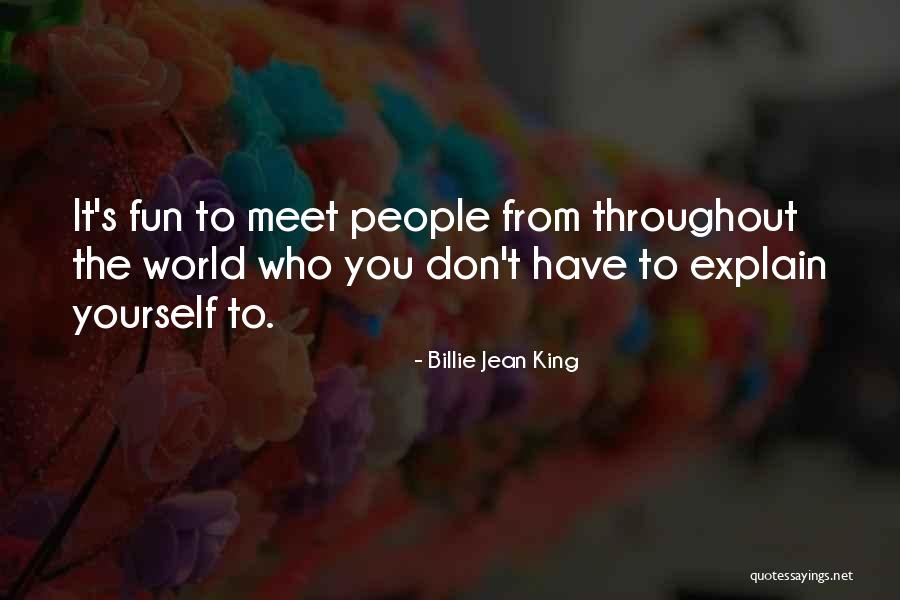 Ghazalia Quotes By Billie Jean King Ghazalia Quotes By Billie Jean King