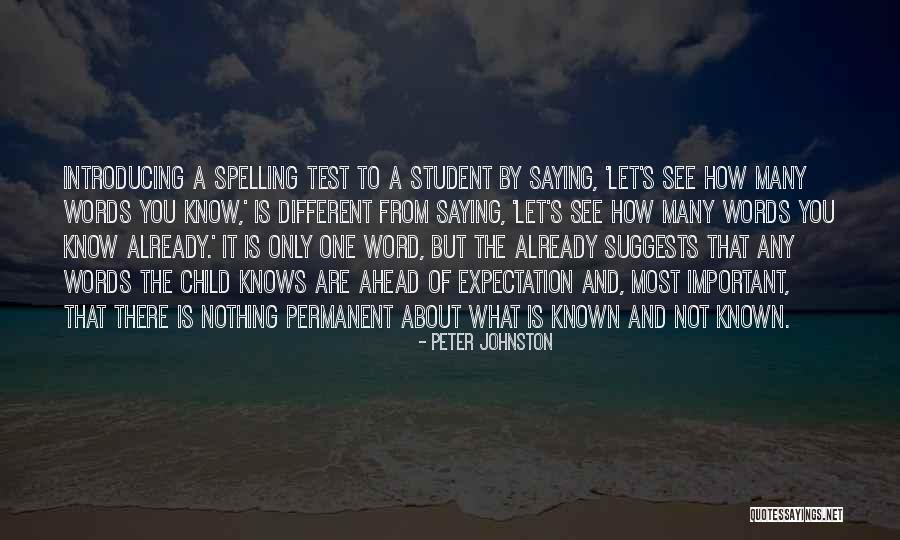 Ghellinck Quotes By Peter Johnston Ghellinck Quotes By Peter Johnston