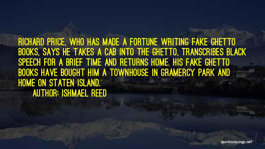 Ghetto Says And Quotes By Ishmael Reed