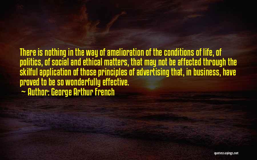 Ghiroh Islam Quotes By George Arthur French
