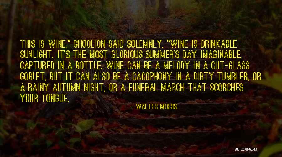 Ghoolion Quotes By Walter Moers Ghoolion Quotes By Walter Moers