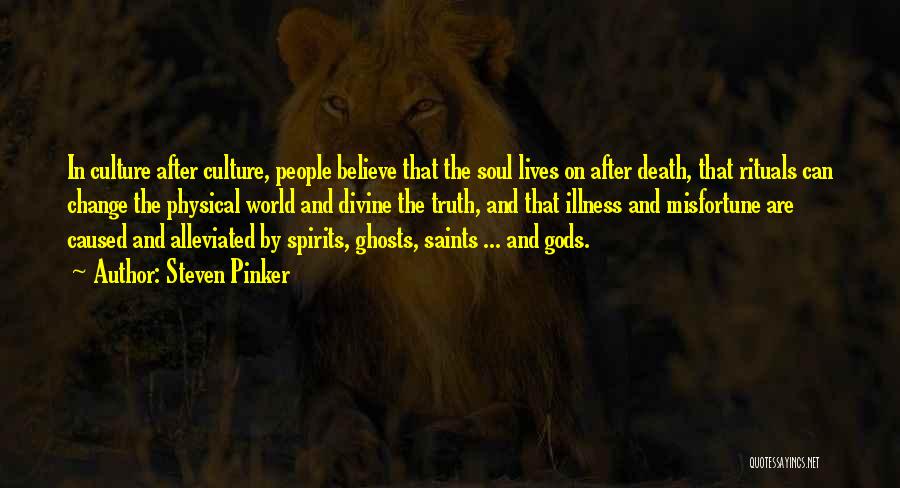 Ghosts And Death Quotes By Steven Pinker