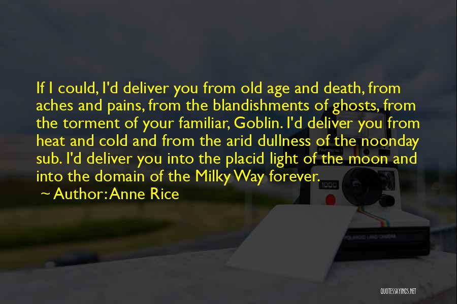 Ghosts And Love Quotes By Anne Rice