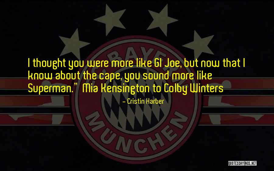 Gi Quotes By Cristin Harber Gi Quotes By Cristin Harber