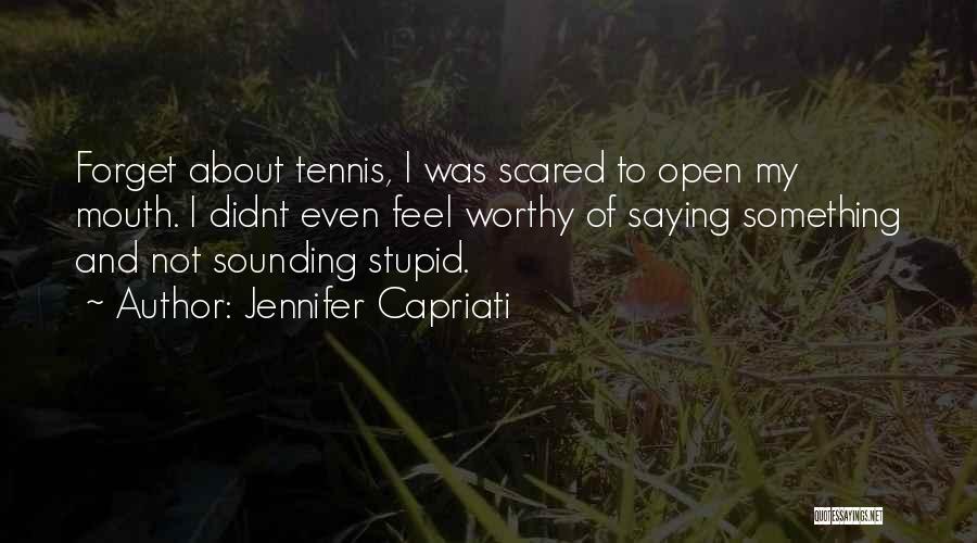 Giacchinos Space Quotes By Jennifer Capriati