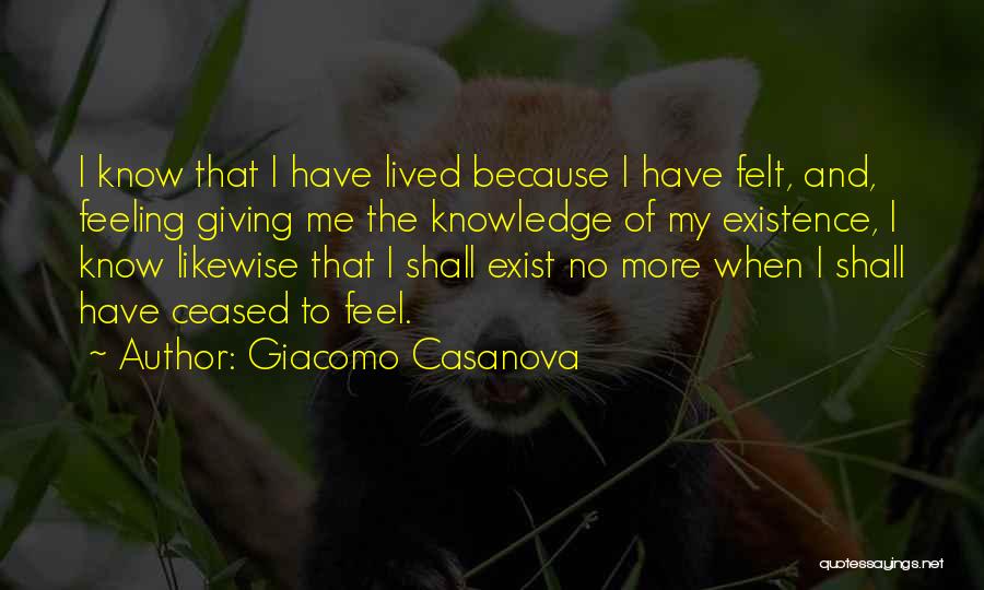 Giacomo Casanova Quotes 1812599