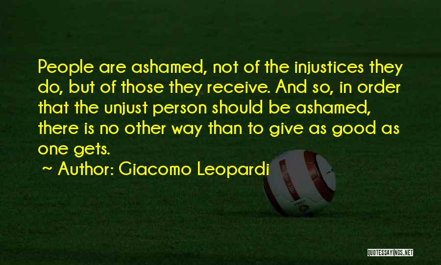 Giacomo Leopardi Quotes 714510