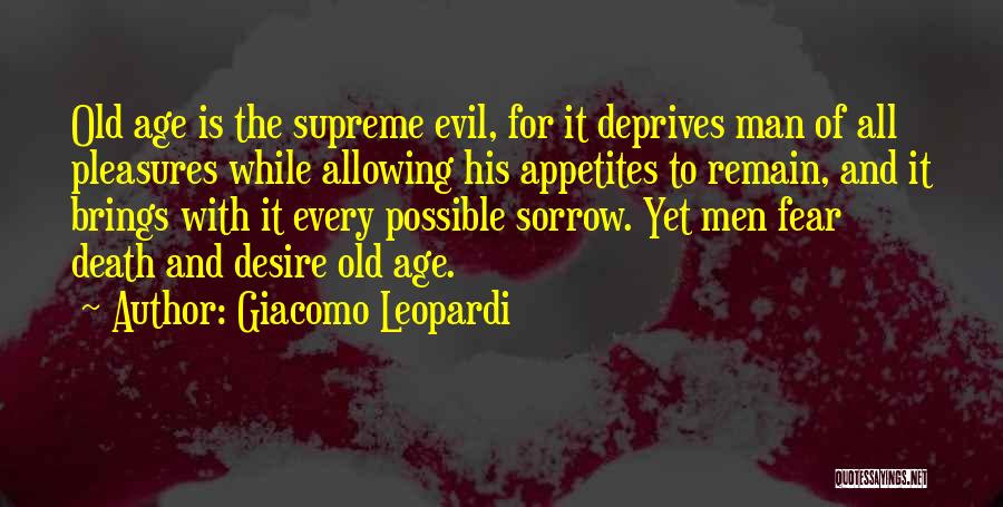 Giacomo Leopardi Quotes 722592