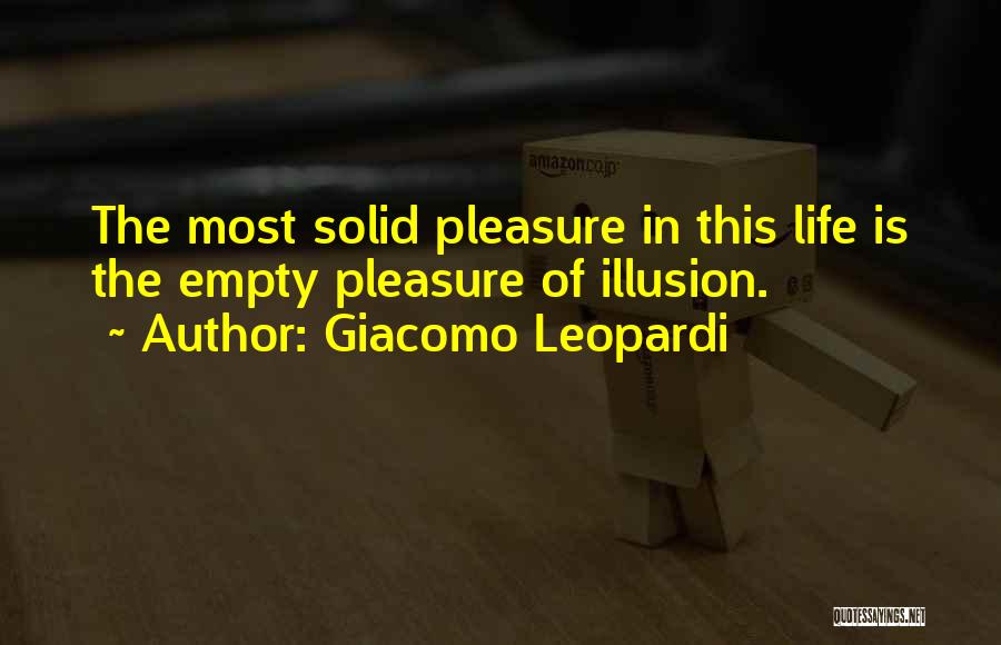 Giacomo Leopardi Quotes 826082