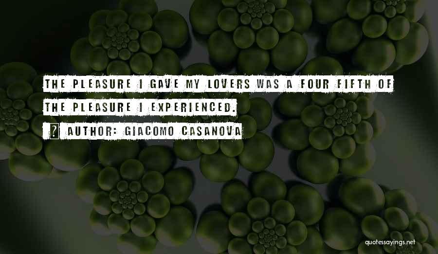 Giacomo Quotes By Giacomo Casanova